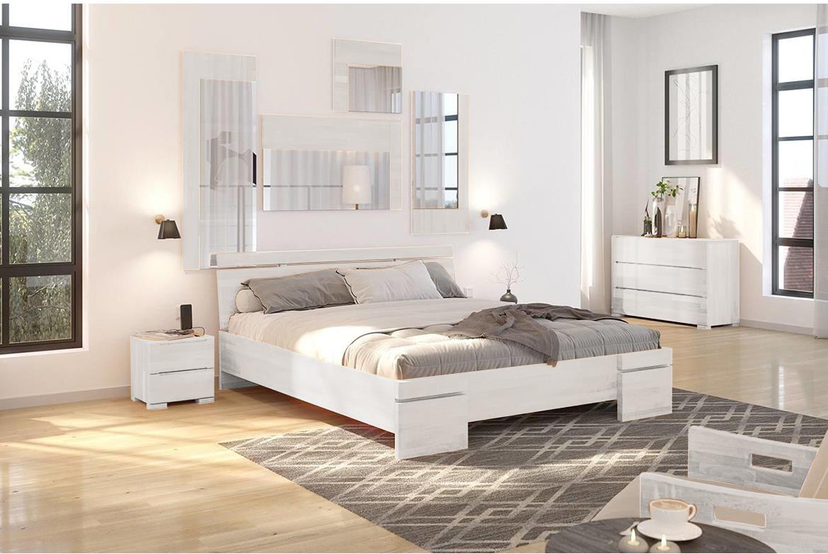 Skandica Sparta krevet 205,5x220x86 beli