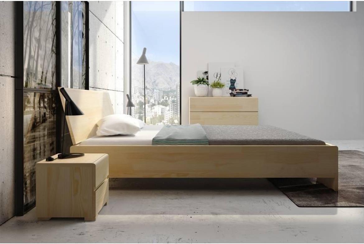 Krevet od bukve Skandica Vestre maxi 160X200 cm. prirodno
