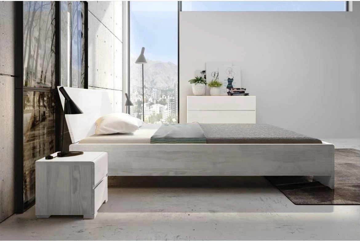 Skandica Vestre krevet 145,5x220x86 beli