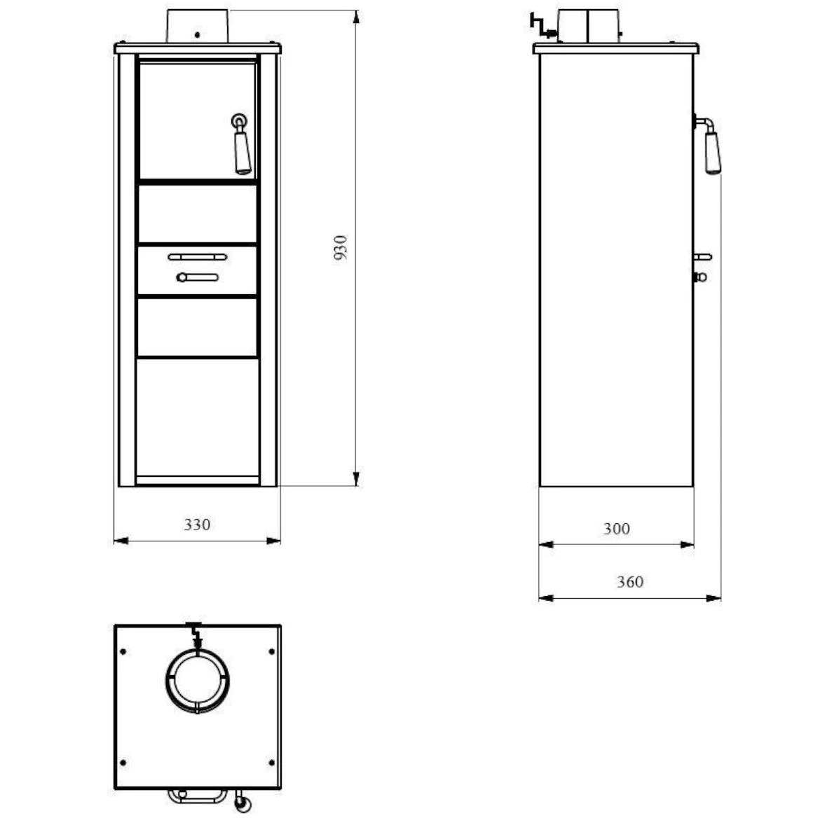 Pec Ekonomik LM 6-7KW