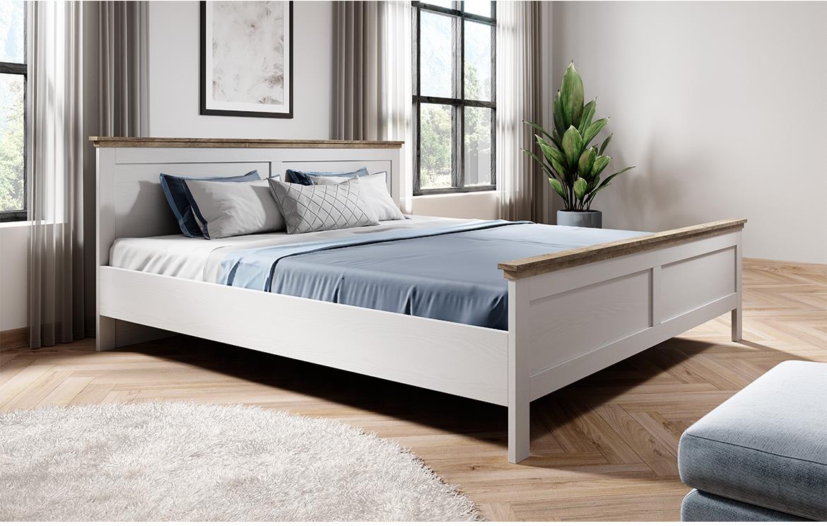 Evora 30 krevet bez podnice 151x211x89 cm beli