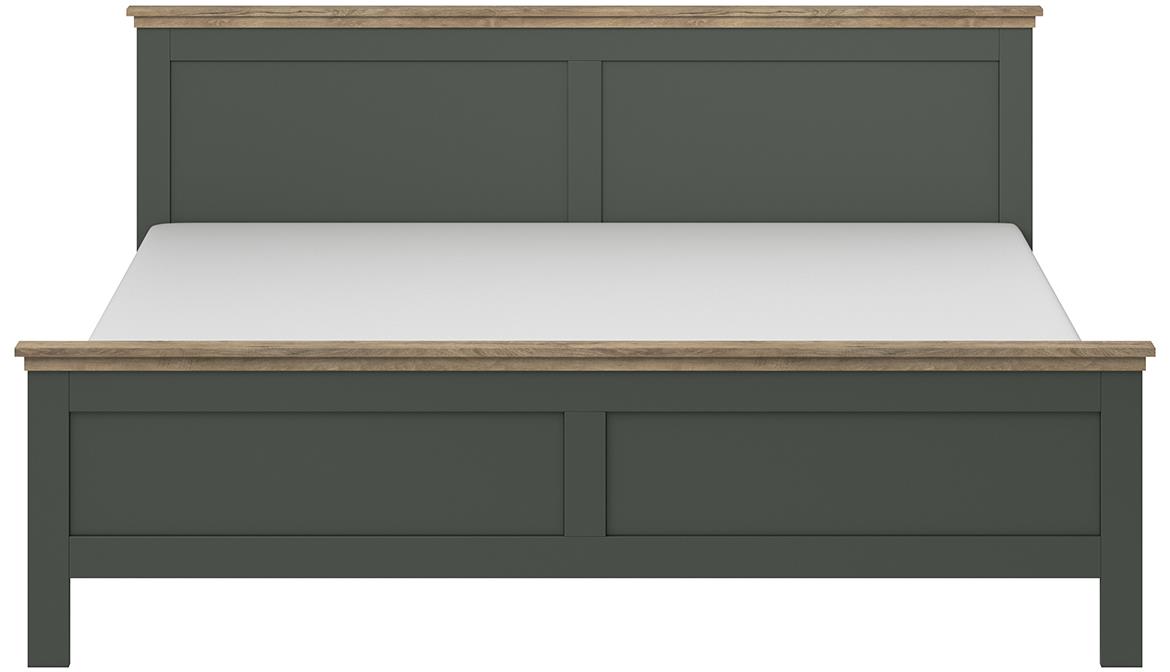 Evora 30 krevet bez podnice 151x211x89 cm zeleni