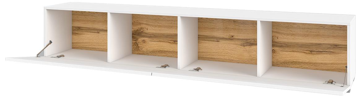 Ava 40 TV stalak 2 vrata 180x35x30 cm beli