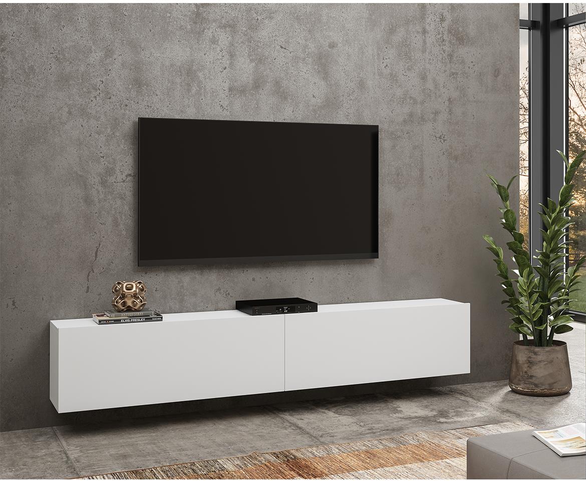 Ava 40 TV stalak 2 vrata 180x35x30 cm beli
