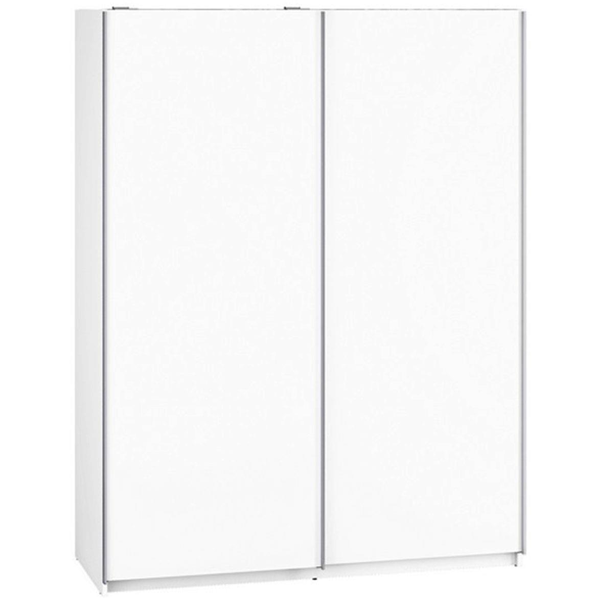 Kendo 07 ormar 2 vrata 151x62x200 cm beli