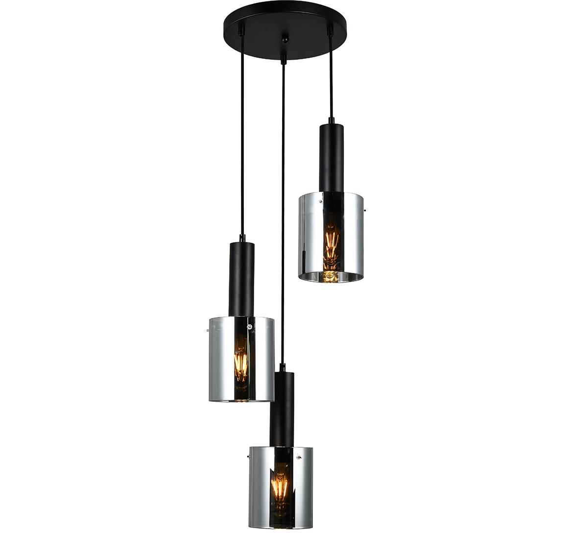 Viseca lampa Sardo 3 61x100cm crna