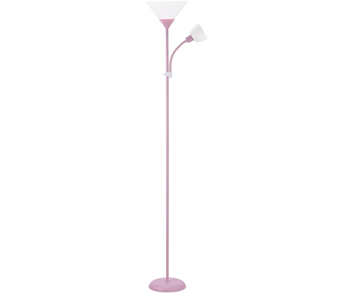 Podna lampa Kama roze