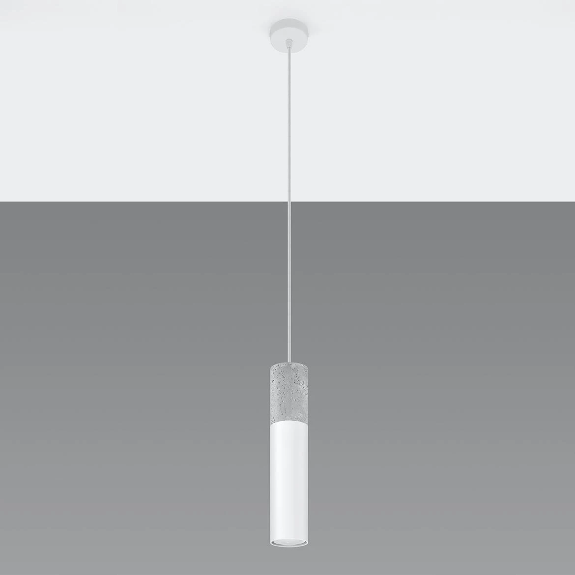 Viseca lampa  Pennala 1 bela