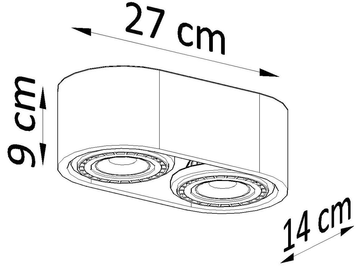 Plafonjera Ellen 2