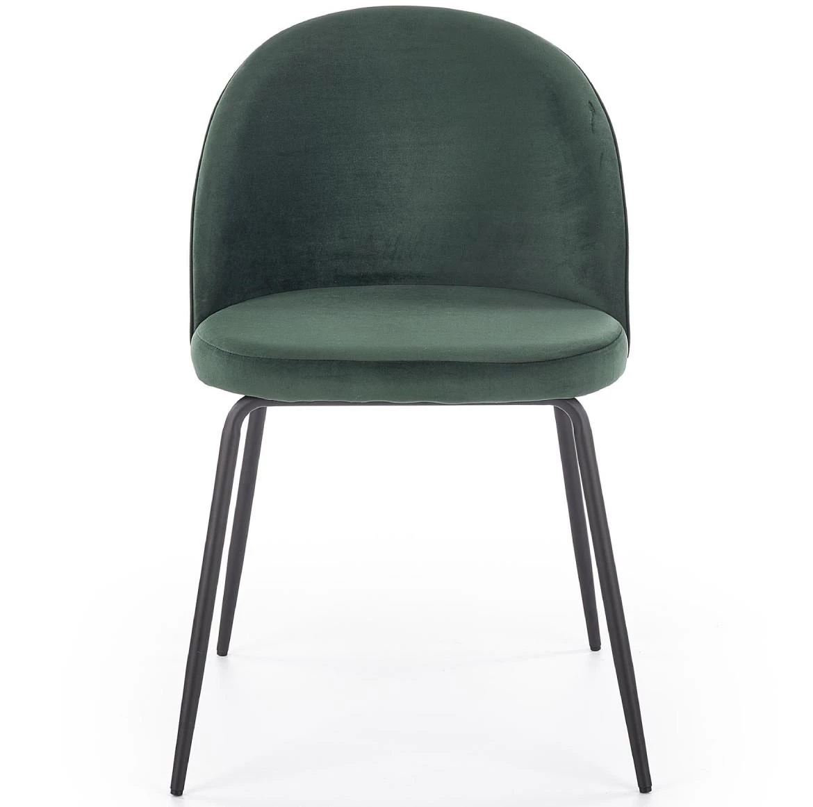 Stolica K314 49x50x80 cm zelena/crni metal