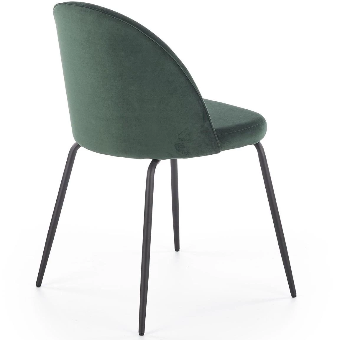 Stolica K314 49x50x80 cm zelena/crni metal
