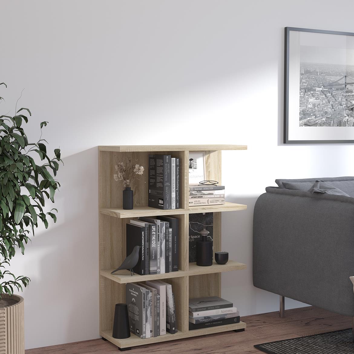 More 06 polica 84x30x113 cm natur (sonoma hrast)
