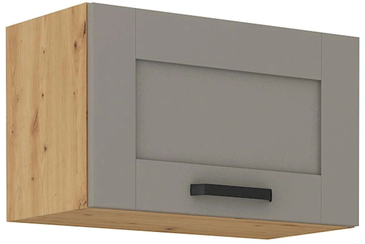 Luna 60GU-36 1F kuhinjski ormaric 1 vrata 60x31x36 cm siva/natur (artisan hrast)
