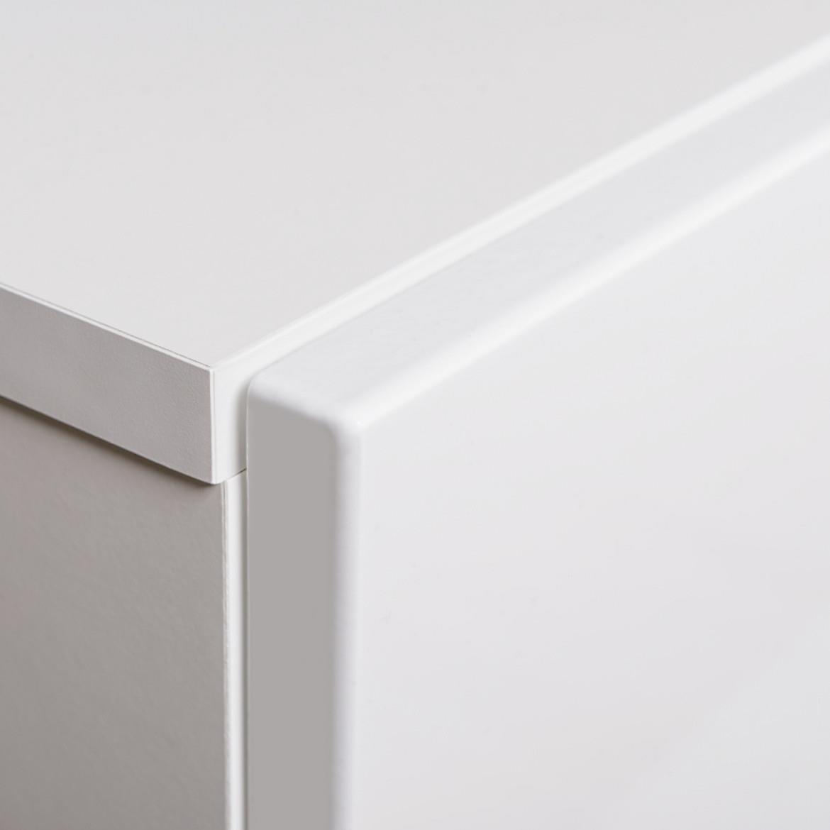 Switch XXVI regal 320x40x150 cm siva/crna visoki sjaj