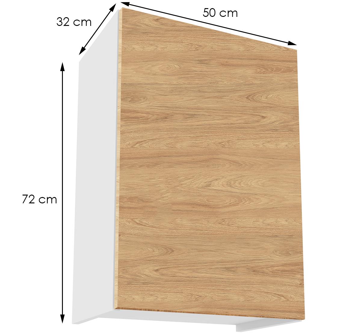 Campari W5/72 kuhinjski element 1 vrata 50x32x72 cm natur/bela
