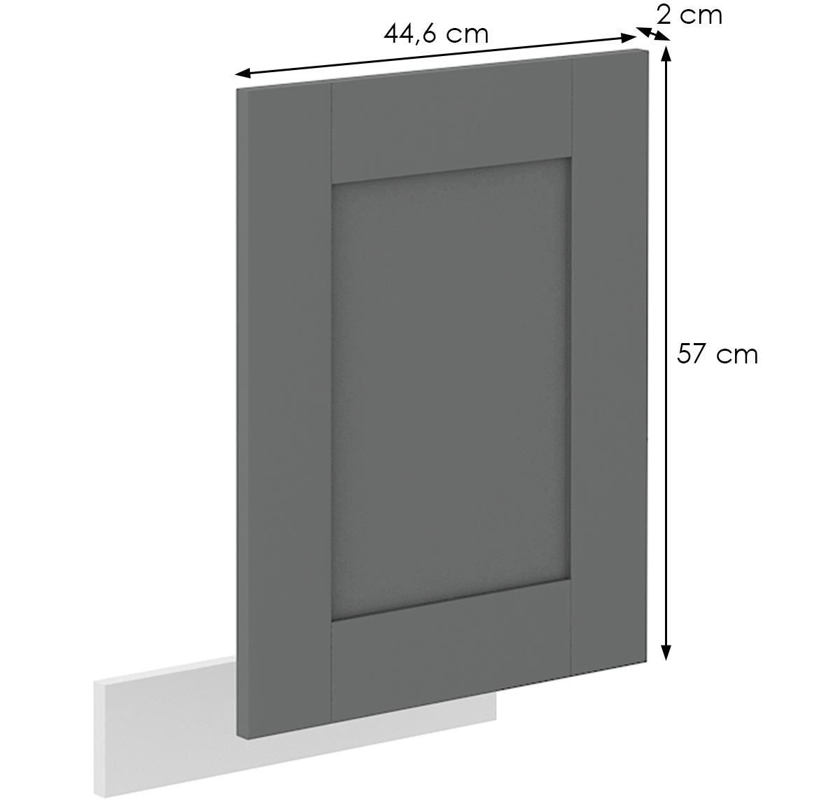 Luna kuhinjska fronta 44,6x2x57 cm siva