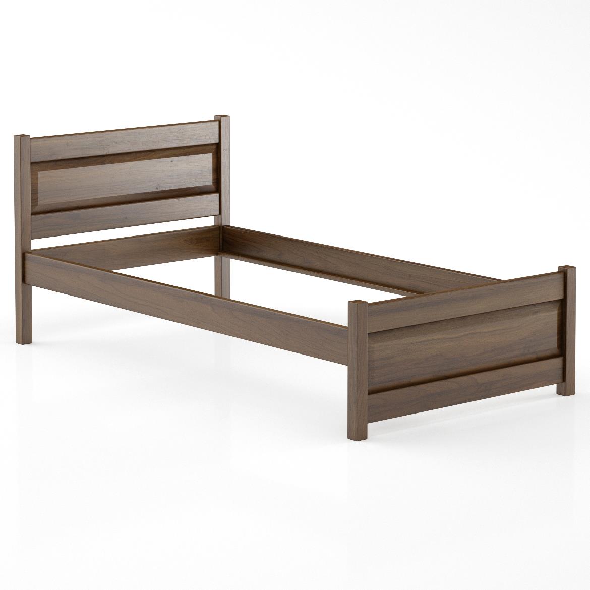Drveni krevet LK120 107,5x209,5x85,5 cm smedi
