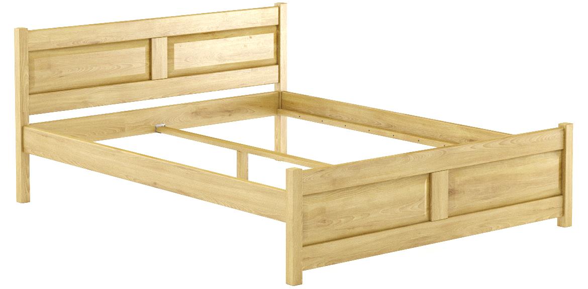 Drveni krevet LK109 167,5x209,5x85,5 cm hrast
