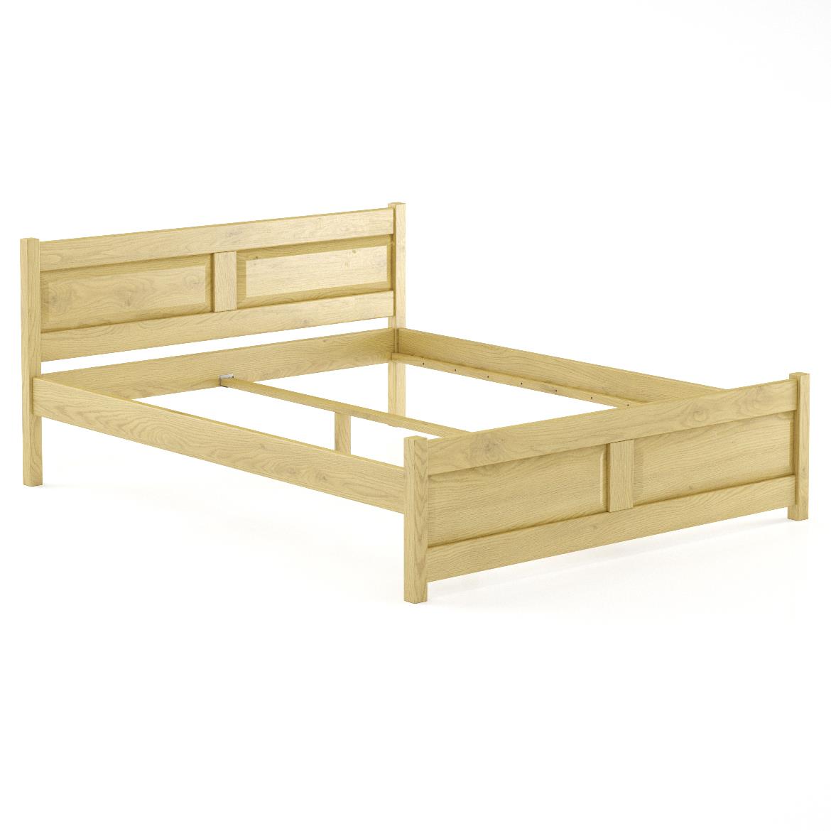 Drveni krevet LK109 167,5x209,5x85,5 cm natur