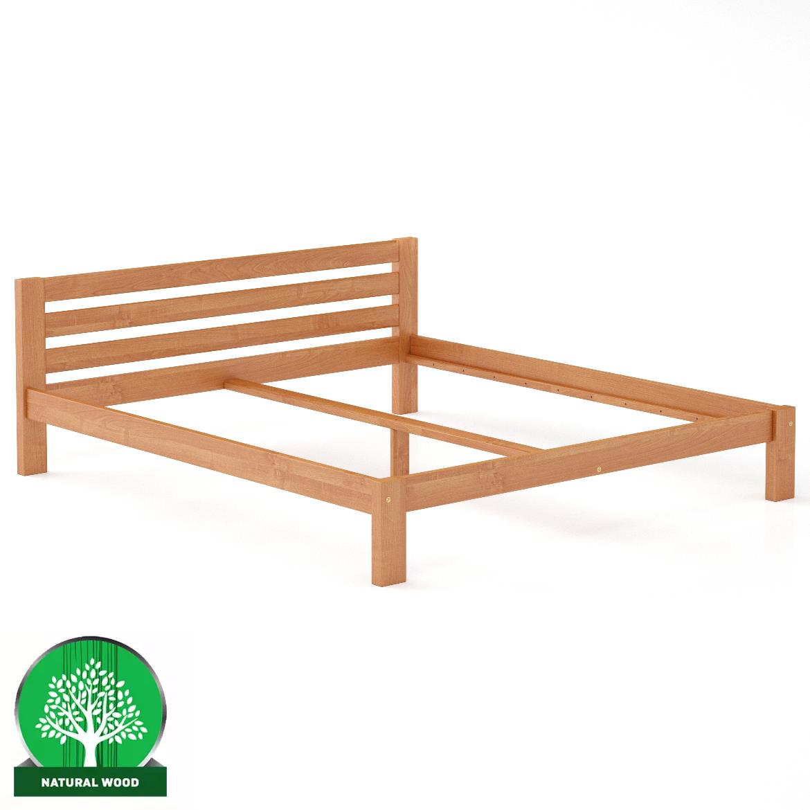 Drveni krevet LK105 208,5x209,5x72 cm bukva