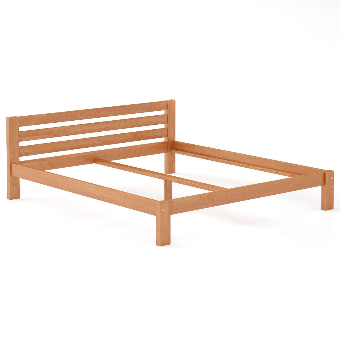 Drveni krevet LK105 208,5x209,5x72 cm bukva