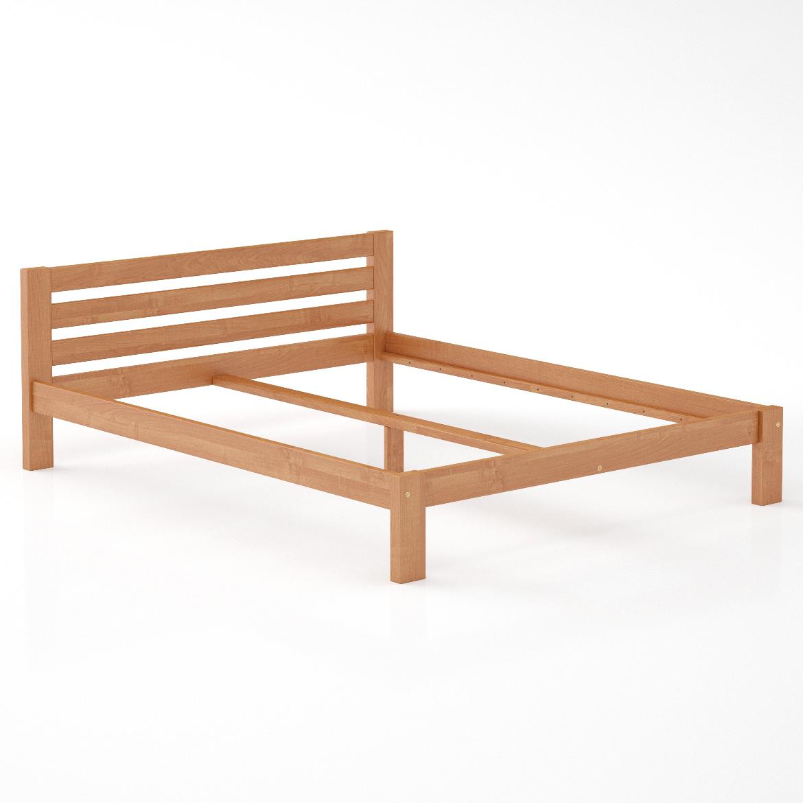 Drveni krevet LK105 168,5x209,5x72 cm bukva