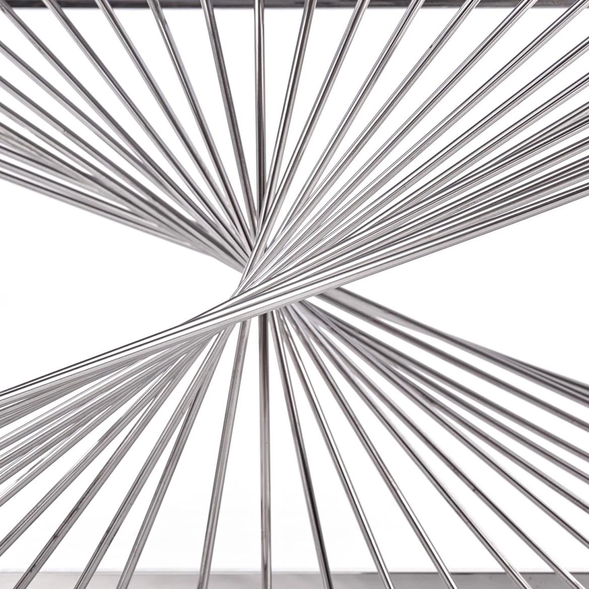 Infinity stocic 120x60x45 cm staklo/hrom metal