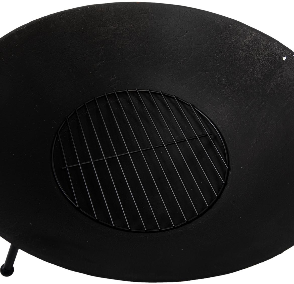 Vrtni kamin od lijevanog željeza VERONA 60 cm