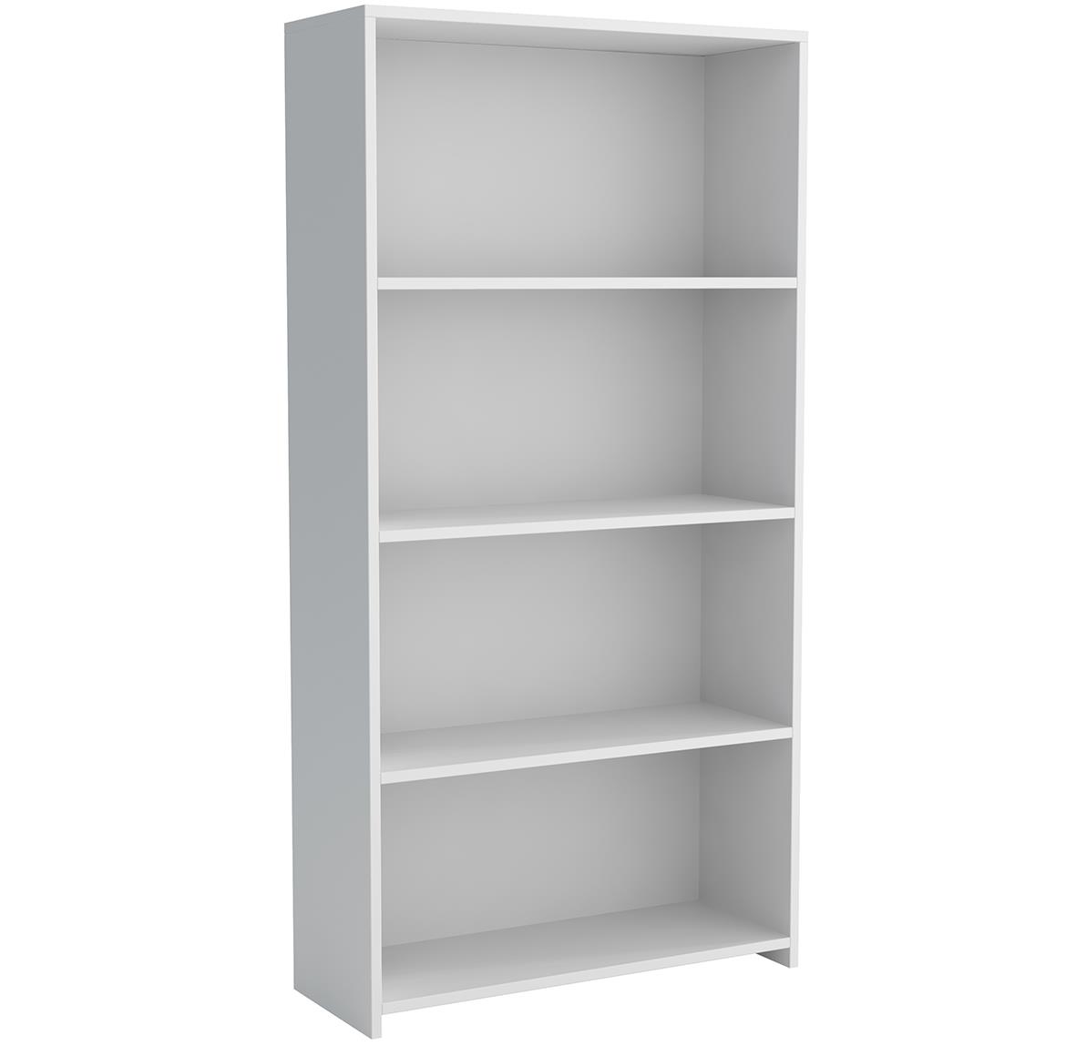 Zoe II polica 4 otvora 80x30x145 cm bela