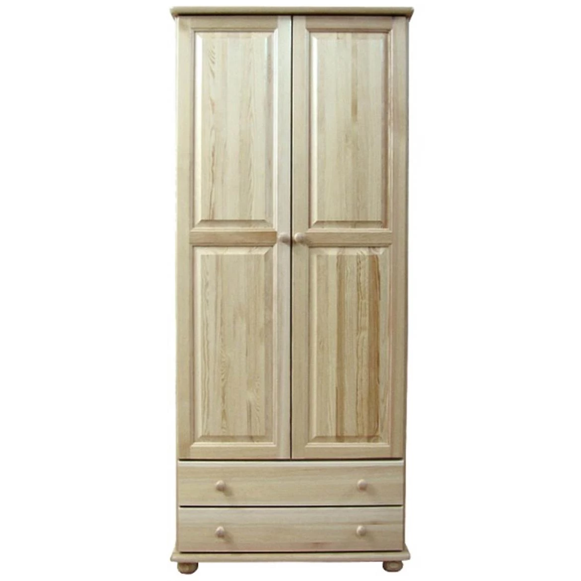 Ormar 2 vrata+2 fioke 87x60x202 cm natur