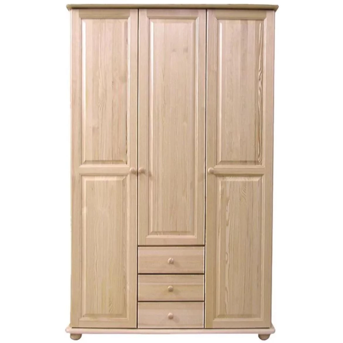 Ormar 141A 3 vrata+3 fioke 127x60x202 cm natur