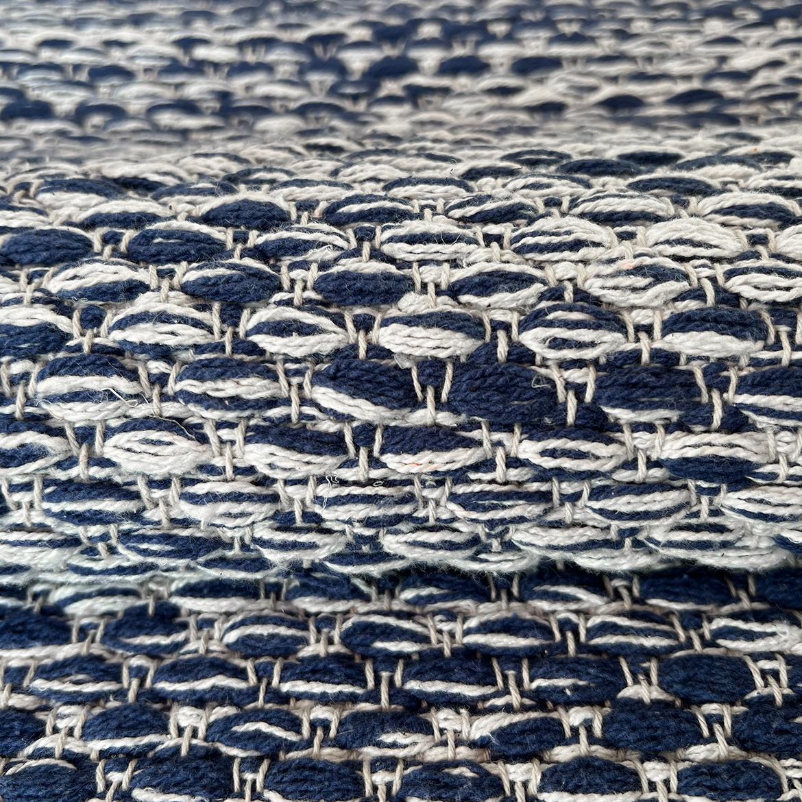 Tepih Chindi 80x150cm plavi