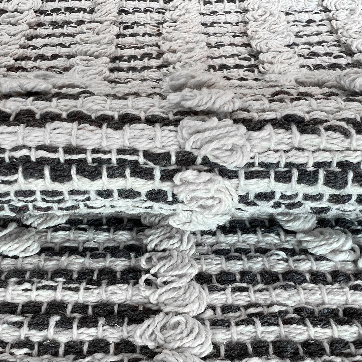Tepih Chindi 80x150cm beli