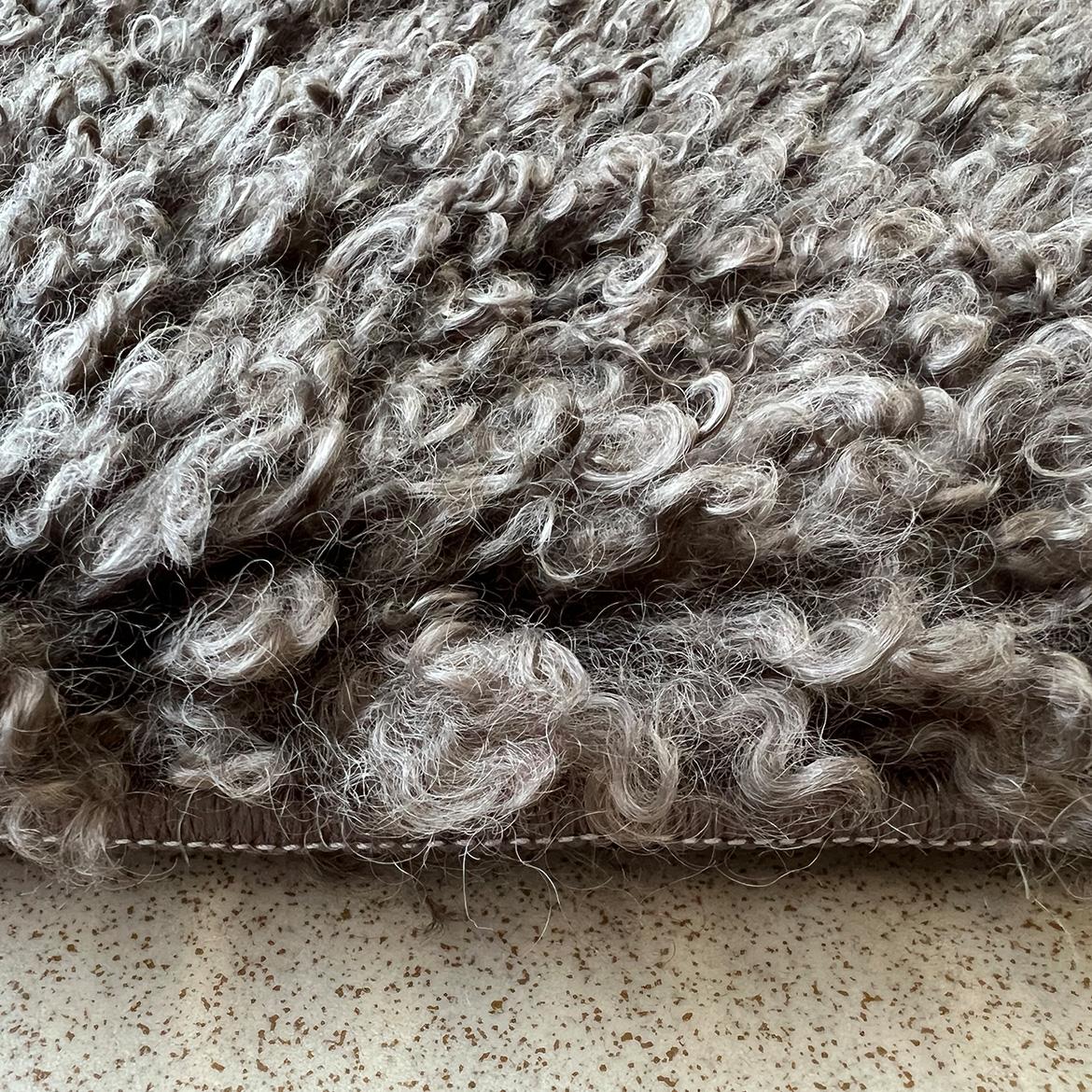 Tepih Shaggy 80x150cm braon