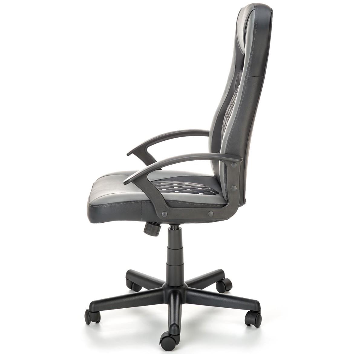 Castano kancelarijska fotelja 60x64x117 cm  siva/crna