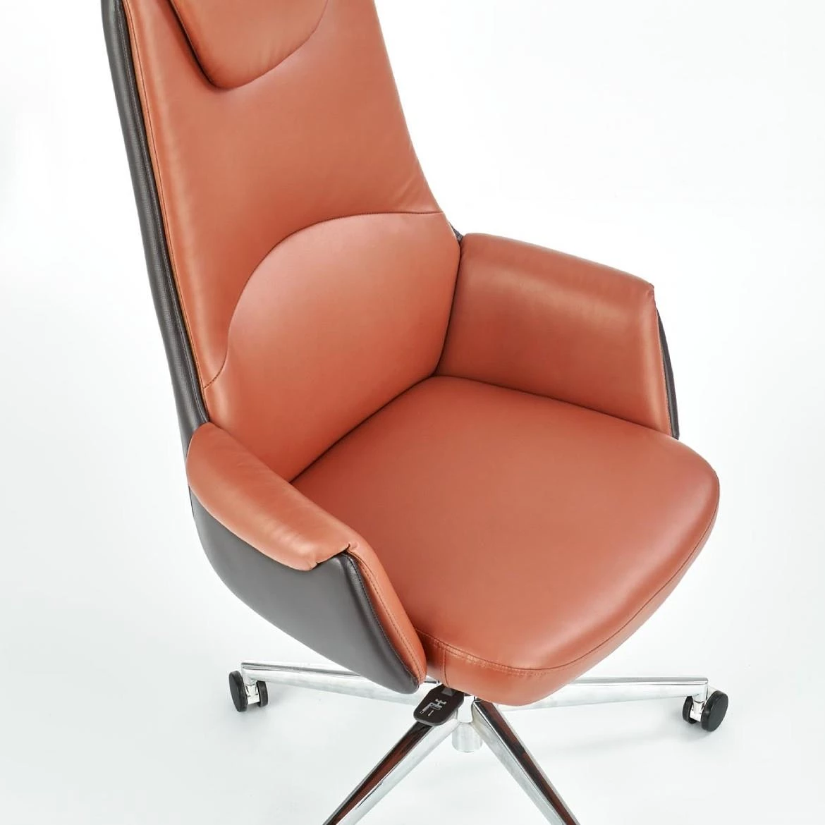 Calvano kancelarijska fotelja 73x73x130 cm braon