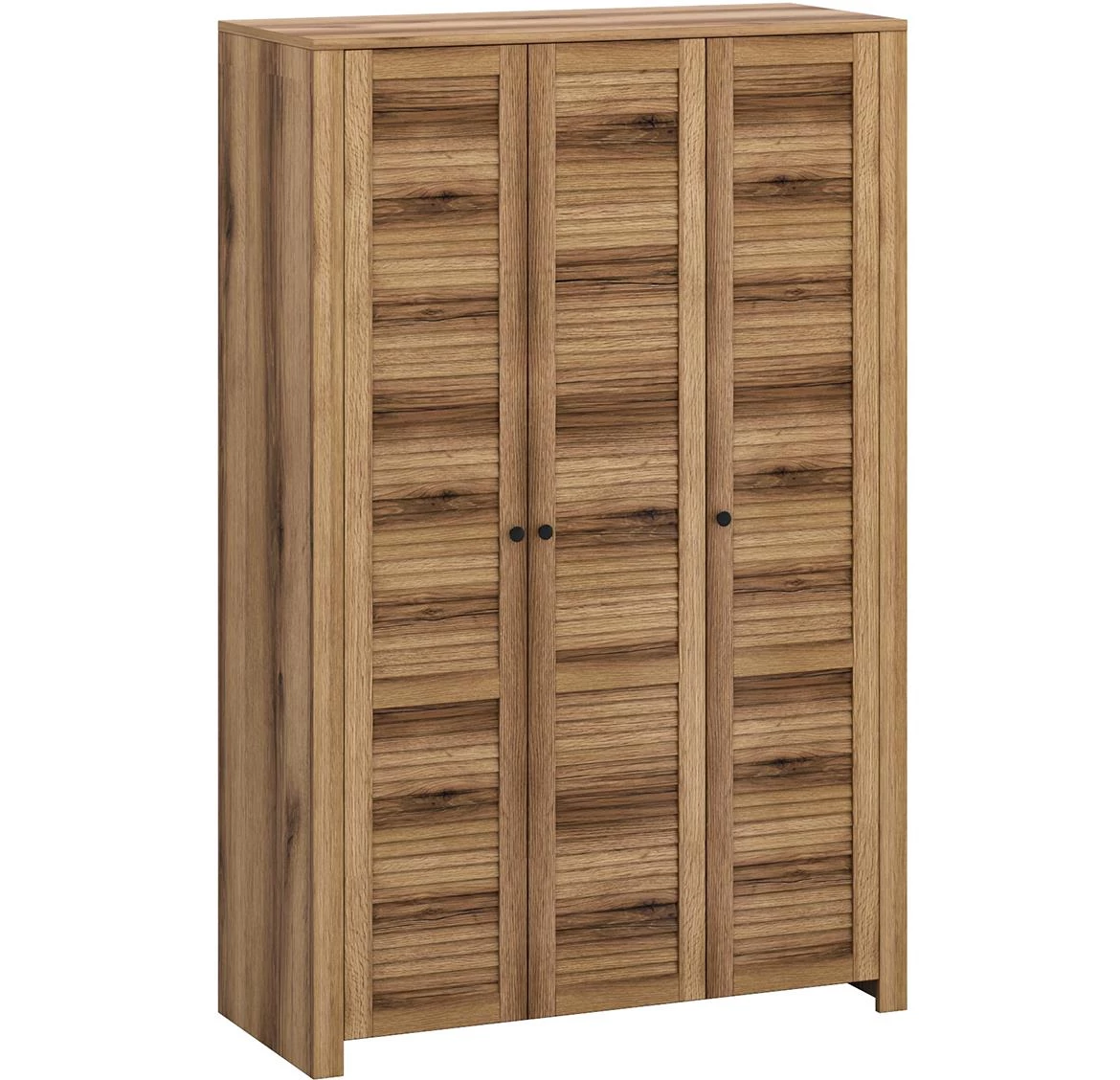 Sevilla H ormar 3 vrata 132,5x56x206,8 cm tamni hrast
