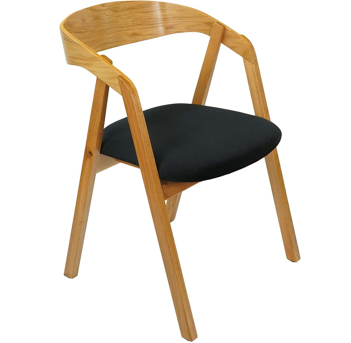 Amsterdam set stol i stolice 1+6  st 160(210)x90x75 cm natur/siva