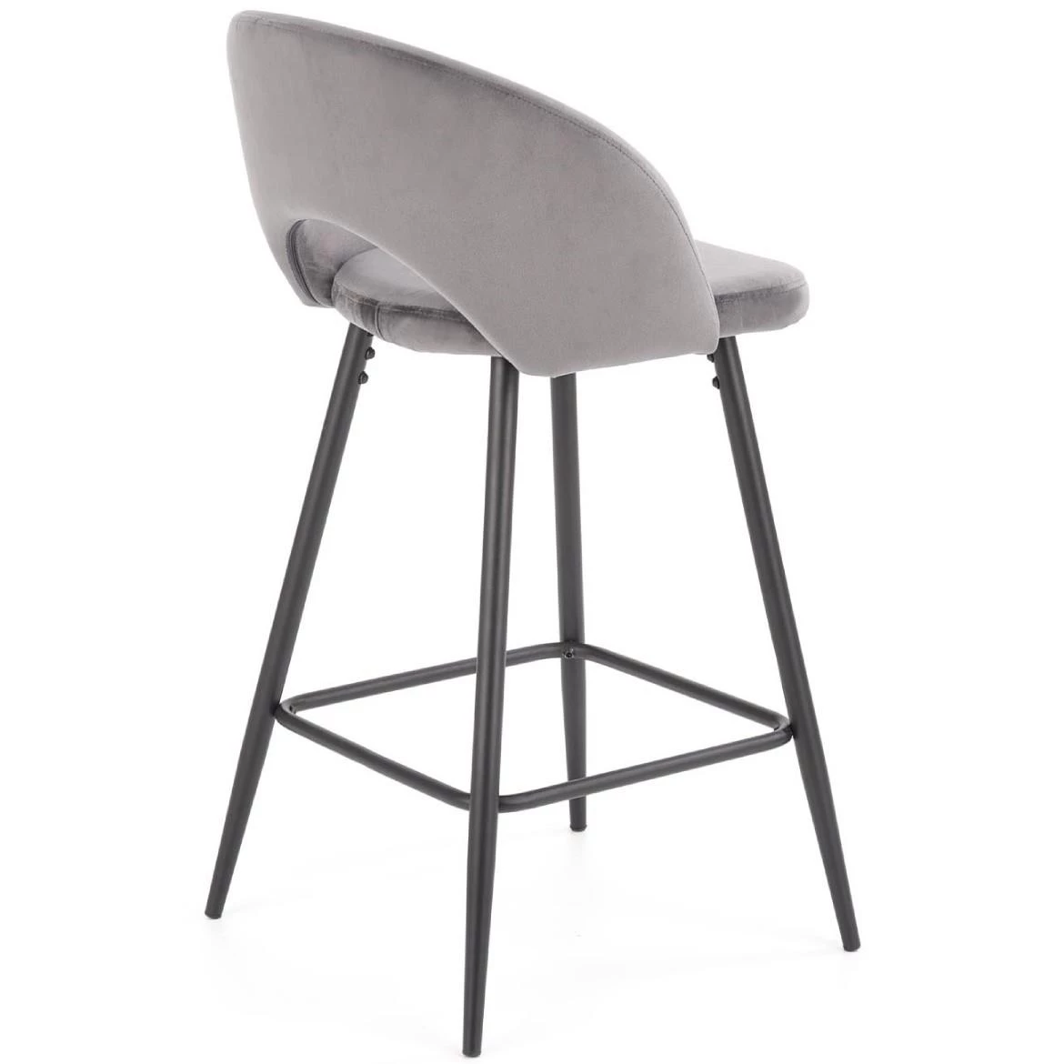H-96 barska stolica 48x49x89 cm siva