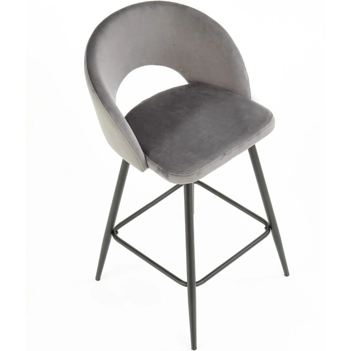 H-96 barska stolica 48x49x89 cm siva