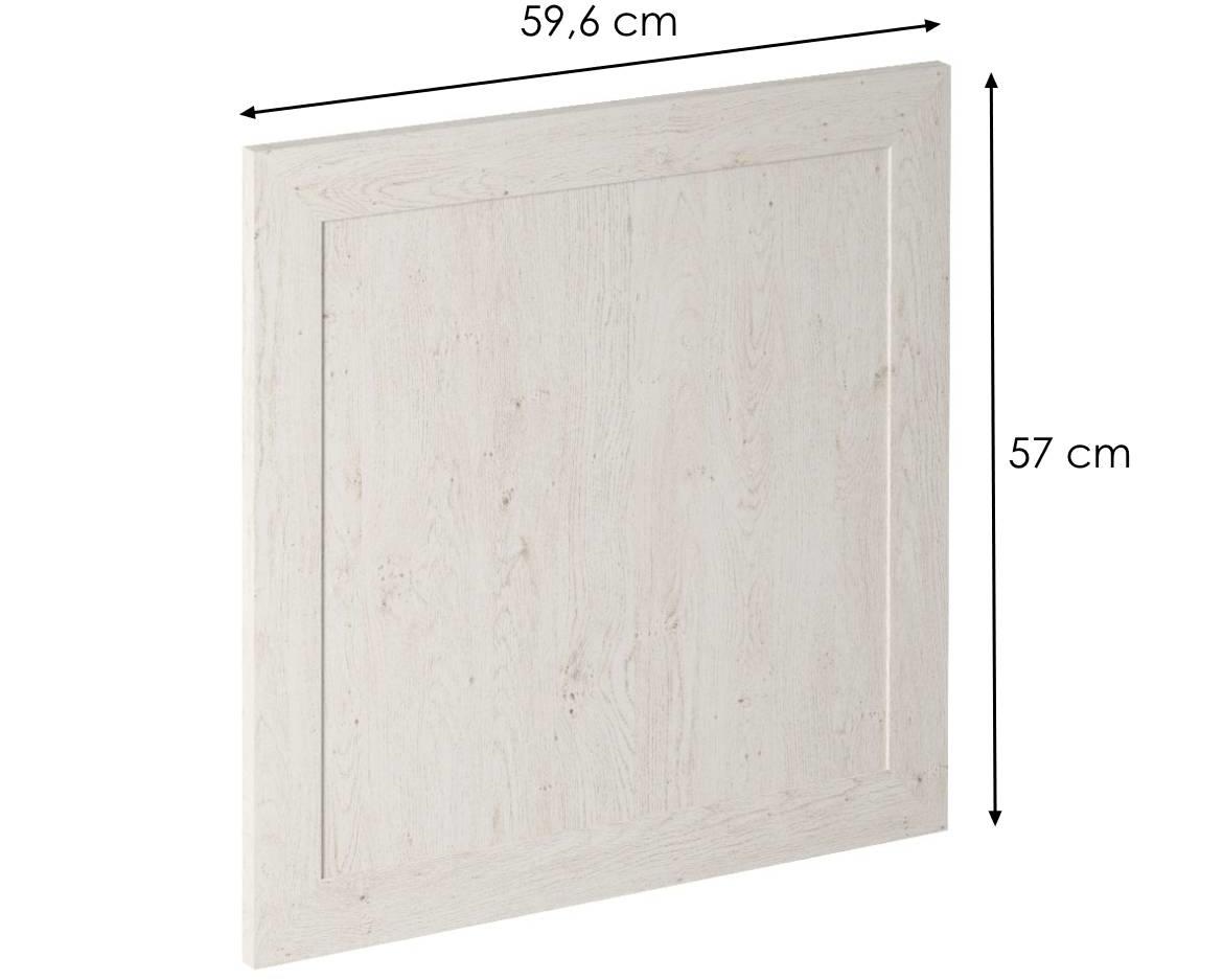 Royal D60fzn kuhinjski element 59,6x1,6x57 cm bela