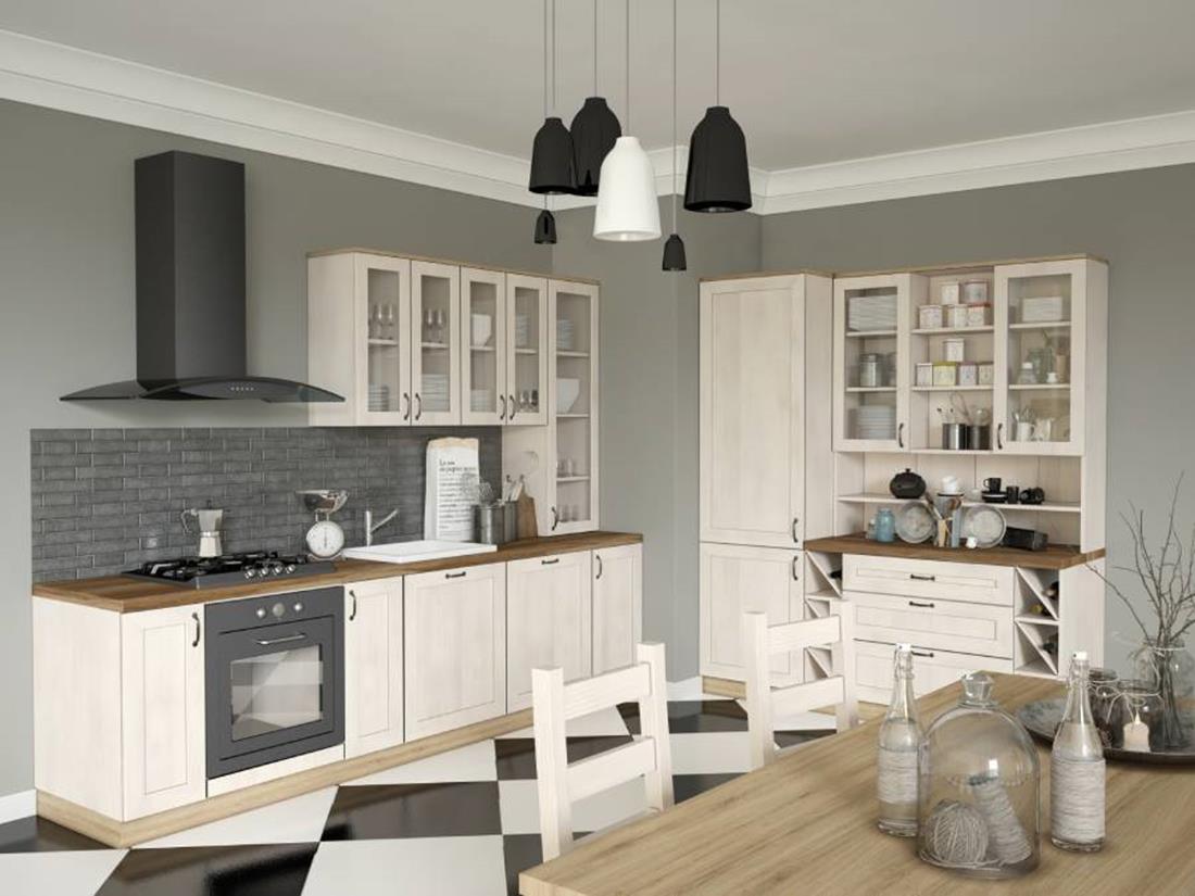 Royal D60fzn kuhinjski element 59,6x1,6x57 cm bela
