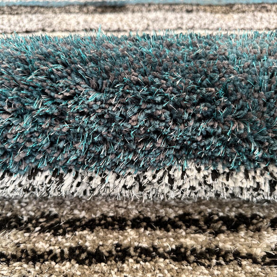 Tepih Shaggy Sonic 140x190cm plavi