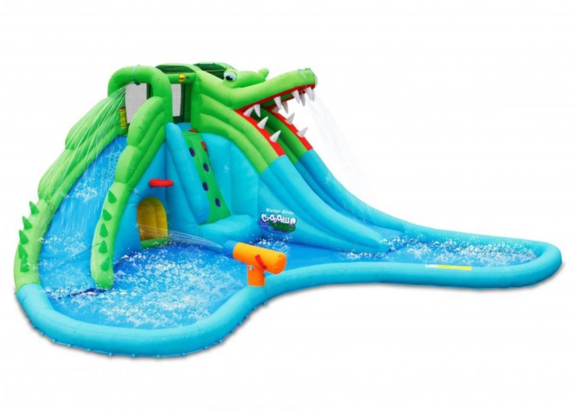Igralište na napuhavanje Crocodile 570x515x240 cm