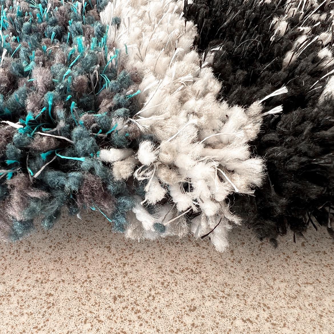 Tepih Shaggy Sonic 80x150cm plavi