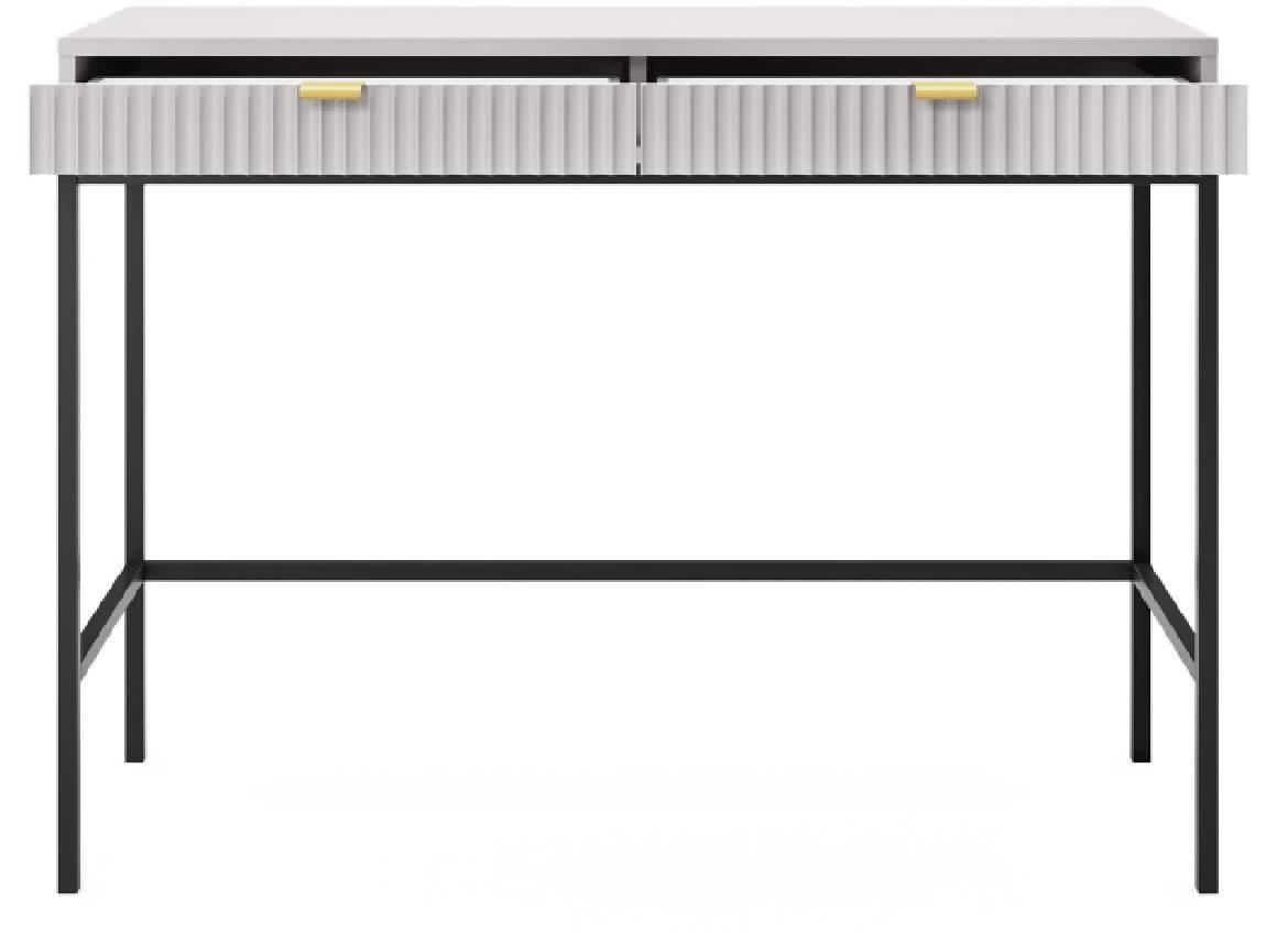 Nova toaletni sto 2 fioke T104 104x50x77 sivi