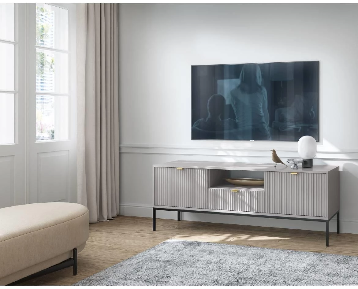 Nova toaletni sto 2 fioke T104 104x50x77 sivi