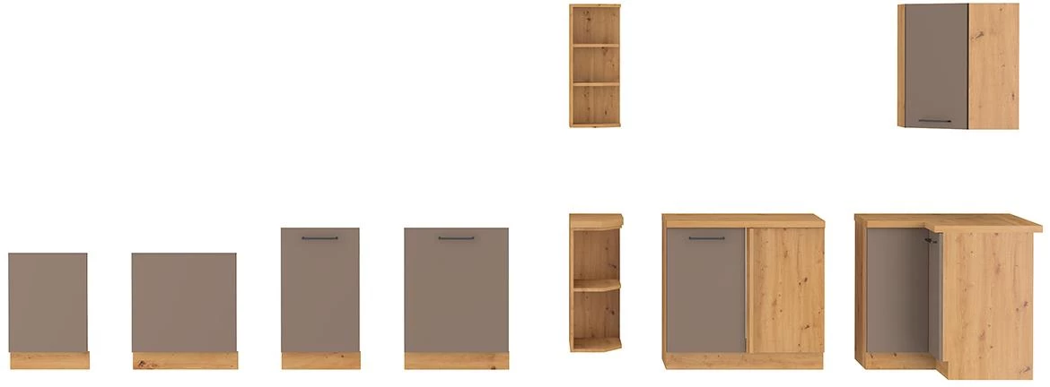 Bologna vrata za sudomašinu 44,6x2x71,3 cm sivi hrast