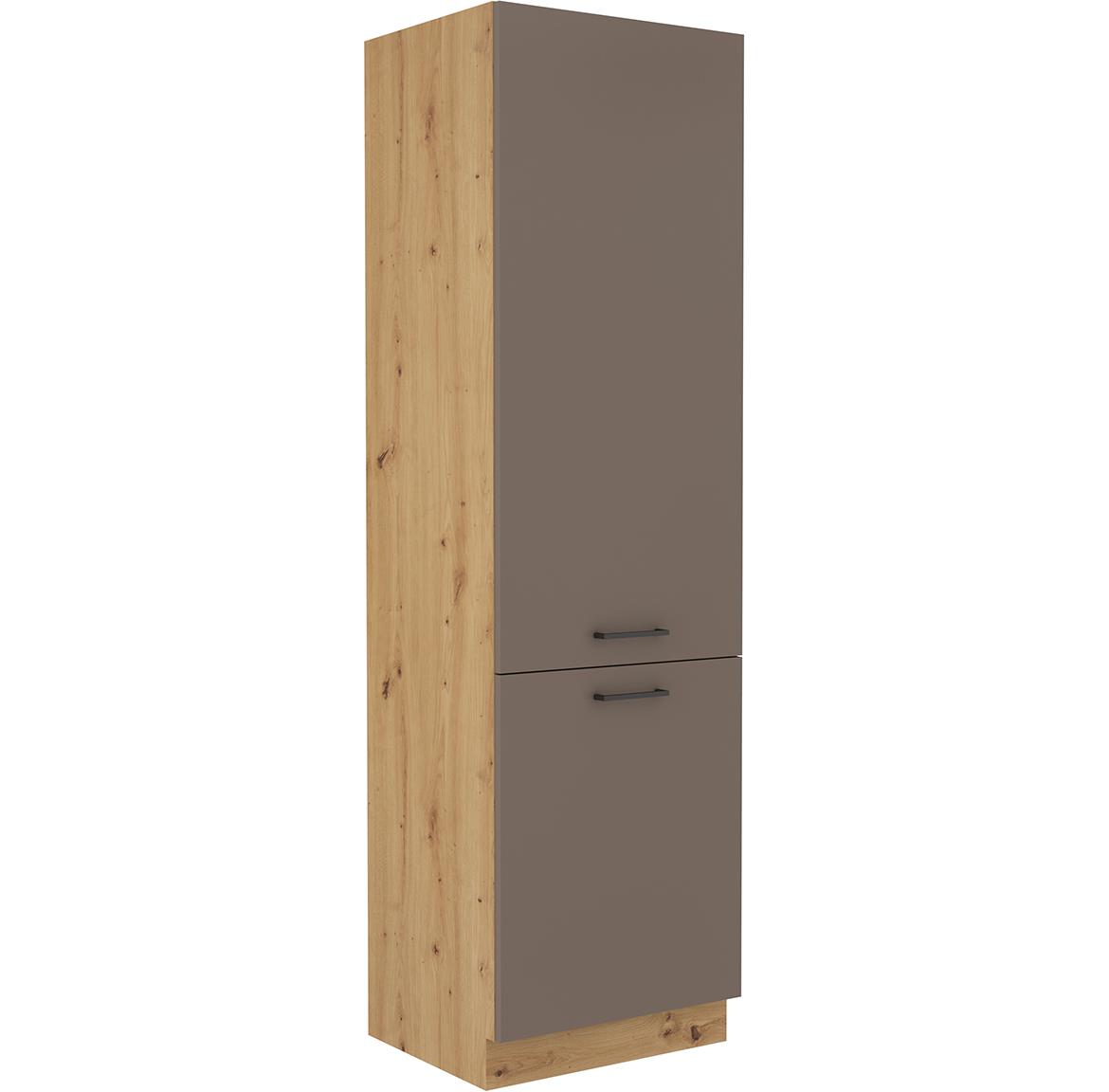 Bologna kuhinjski element 2 vrata 60dk-210 2f 60x55x210  sivi hrast/artisan hrast