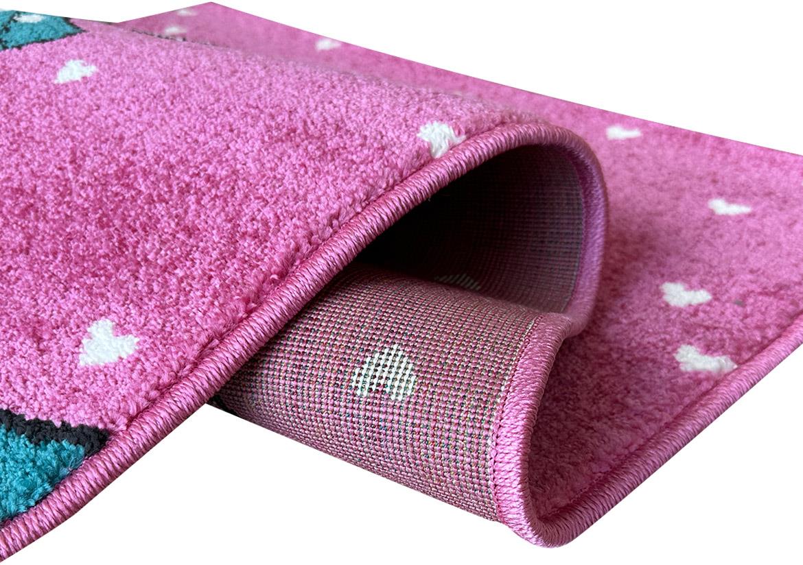 Carpet Play 160x230cm roze